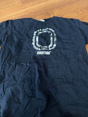 Overtime Kids Short Sleeve Tee in Black